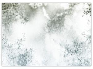 Obraz abstracji liści (70x50 cm)