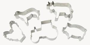 Komplet foremek do ciastek Farm Animal, 5 elem