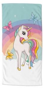 Aksamitny ręcznik plażowy dla dzieci 75x150 cm Dash – Good Morning