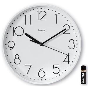 Zegar ścienny HAMA Salina 22 cm Biały