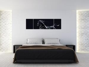 Obraz - Koń i woda (170x50 cm)
