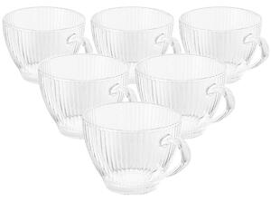 Altom Zestaw szklanych kubków Selena 390 ml, 6szt