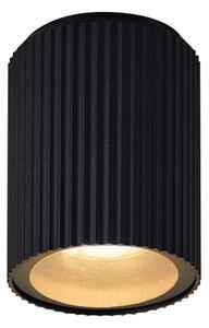 Zewnętrzna Lampa Nordlux, Kyklop Ripple, ściemnialny, czarny, taras, aluminium, nowoczesny