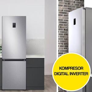 Lodówka SAMSUNG RB38C672ESA EF AI No Frost 203cm Metaliczny grafit
