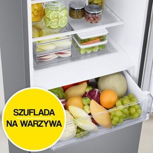 Lodówka SAMSUNG RB38C672ESA EF AI No Frost 203cm Metaliczny grafit