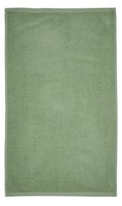 Zielony bawełniany ręcznik szybkoschnący frotte 50x85 cm Quick Dry – Catherine Lansfield