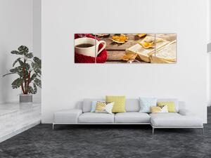 Obraz - Jesienna filiżanka herbaty (170x50 cm)