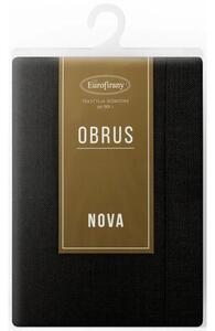 Obrus EUROFIRANY Stella 2 140 x 220 cm Czarny