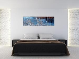 Obraz - Zimowa łąka (170x50 cm)