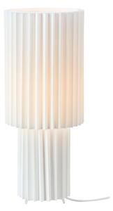 Biała lampa stołowa z tekstylnym kloszem (wysokość 45 cm) Catis – Markslöjd
