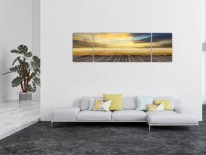 Obraz - Molo z widokiem (170x50 cm)