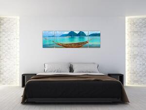 Obraz - Hamak na plaży 3 (170x50 cm)