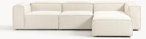 Sofa modułowa z pufem Lennon (4-osobowa)