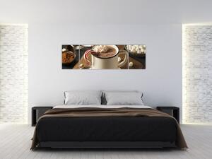 Obraz - Gorąca czekolada (170x50 cm)