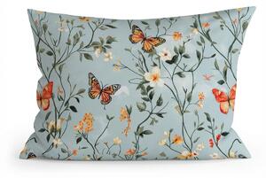 Poszewka na poduszkę z mikrofibry MONARCH WINGS 70x90 cm, jasnoniebieska