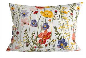 Poszewka na poduszkę z mikrofibry WILDFLOWERS 70x90 cm, kolorowa