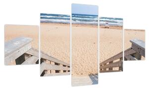 Obraz - Plaża (125x70 cm)
