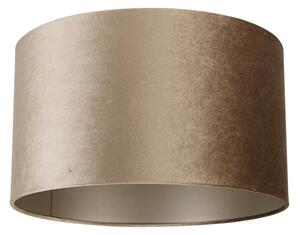 Abażur welurowy taupe 35/35/20