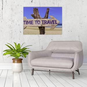 Obraz - Podróżowanie (70x50 cm)