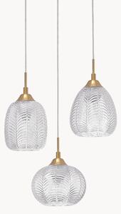 Lampa wisząca ze szkła satynowego Vario