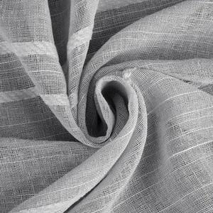 Firana gotowa EUROFIRANY Arcadia 140 x 250 cm Srebrny