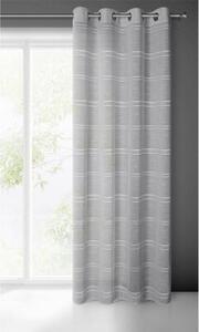 Firana gotowa EUROFIRANY Arcadia 140 x 250 cm Srebrny