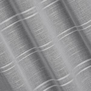 Firana gotowa EUROFIRANY Arcadia 140 x 250 cm Srebrny