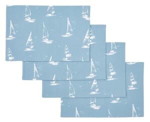 Bawełniane maty stołowe zestaw 4 szt. 30x46 cm Salcombe Boats – Catherine Lansfield