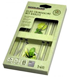 Słomka FACKELMANN 54845 (4 sztuki)