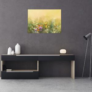 Obraz - Malowana łąka (70x50 cm)