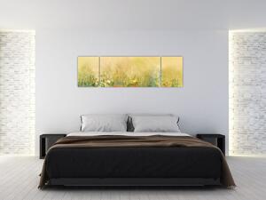 Obraz - Malowana łąka (170x50 cm)