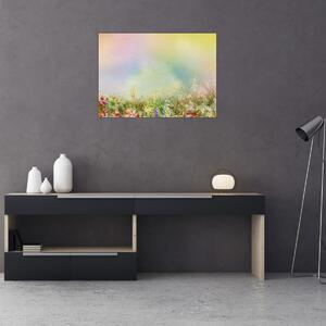 Obraz - Malowana łąka 2 (70x50 cm)