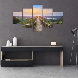Obraz - Górska ścieżka (125x70 cm)