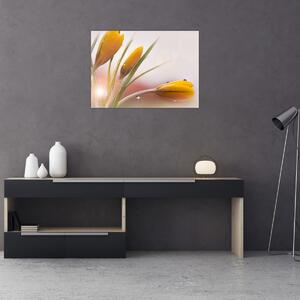 Obraz - Wiosenne kwiaty (70x50 cm)