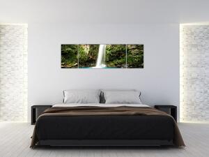 Obraz - Wodospad (170x50 cm)