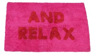 Różowy dywanik łazienkowy 50x80 cm And Relax – Rex London