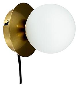 DybergLarsen - Sia Lampa Ścienna Opal/Brass