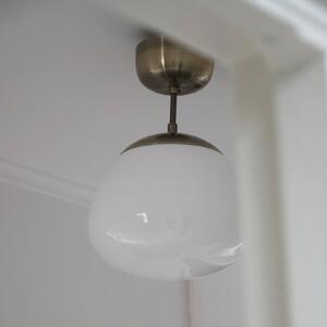 Markslöjd Lampa sufitowa Rise, możliwość ściemniania, brązowy / mosiężny, salon / jadalnia, metal