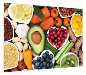Obraz - Zdrowa żywność (70x50 cm)