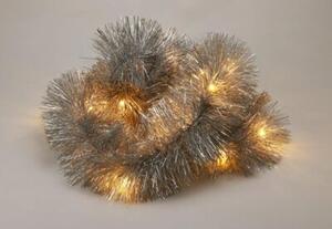 Girlanda dekoracyjna CHRISTMAS DECORATION 324434 26 LED Bateryjne 2.7 m Srebrny