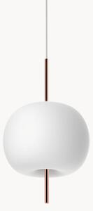 Lampa wisząca ze szkła dmuchanego z funkcją przyciemniania Kushi