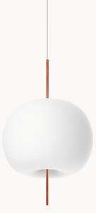 Lampa wisząca ze szkła dmuchanego z funkcją przyciemniania Kushi