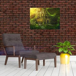 Obraz - Bajkowy las (70x50 cm)