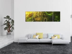 Obraz - Bajkowy las (170x50 cm)