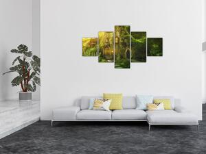Obraz - Bajkowy las (125x70 cm)