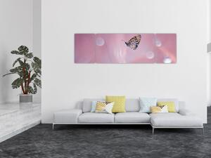 Obraz - Motylek (170x50 cm)
