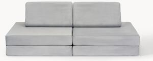 Ręcznie wykonana sofa modułowa z aksamitu dla dzieci Mila