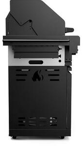 Grill ogrodowy gazowy KOLER Krone S2 Black 21.6 kW 74 x 46 cm