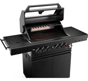 Grill ogrodowy gazowy KOLER Krone S2 Black 21.6 kW 74 x 46 cm