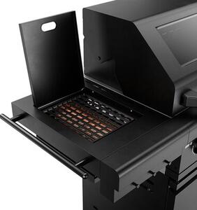 Grill ogrodowy gazowy KOLER Krone S2 Black 21.6 kW 74 x 46 cm